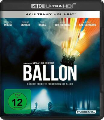 BALLON/4K ULTRA HD - MÜCKE,FRIEDRICH/SCHUCH,KAROLINE  2 ULTRA HD BLU-RAY NEU