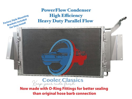 67 BONNEVILLE GRAND PRIX POWERFLOW AC CONDENSER Evaporator DrierCombo AC1780PFOK - Picture 2 of 2