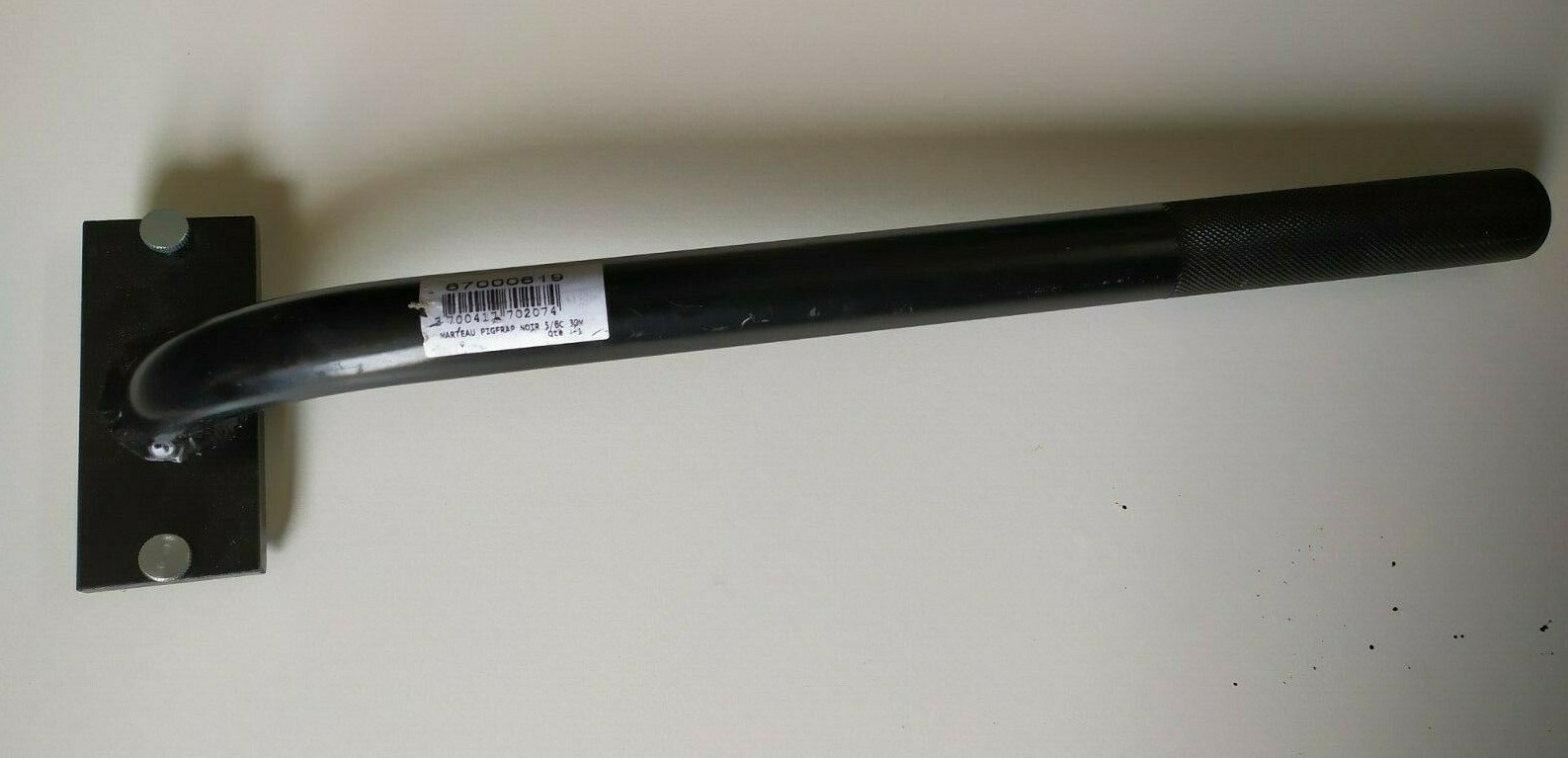 Marteau PIGFRAP noir 30 mm | Tatouage et marquage porcin 5-6 caractères