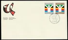 Canada #981-982, World University Games, Official First Day Cover, FDC 1983