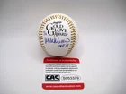 MIKE MUSSINA BASEBALL HALL OF FAMER AUTOGRAPHED GOLD GLOVE BASEBALL COA FR SHIP