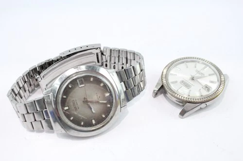 Vintage Seiko Automatic Mechanical Watches Working x 2