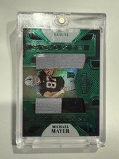 Michael Mayer 2023 Panini Plates & Patches Rookie Reflections Green /10 RC LOW #