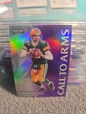 2020 Panini Playoff - Call to Arms Aaron Rodgers #CA-10 Purple Prizm