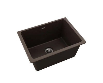 Elkay ELGU251912PDBK0 Quartz Classic 25'' Undermount Single Basin Laundry Sink Bl