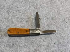 Vintage Russell USA Barlow 2 Blade Commemorative Pocket Knife Mint
