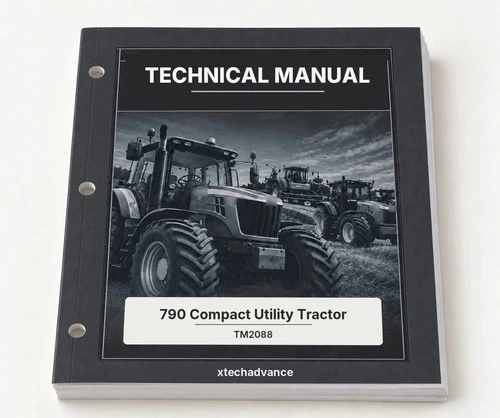 Technical Repair Manual fits John Deere 790 Compact Utility Tractor TM2088 - product listing photo