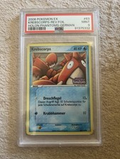 Pokémon Pokemon Ex Holon Phantoms Krebscorps Reverse Holo PSA 9 Delta Species