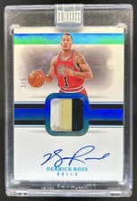 2024-25 Panini Eminence Derrick Rose Patch Auto #/5 Bulls