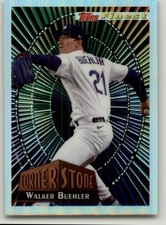 2022 Finest Walker Buehler 1994 Cornerstones #94FC-WB Los Angeles Dodgers