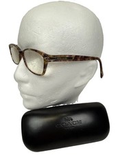 COACH HC6065 5287 Eyeglasses Confetti Light Brown 51-17-135 FRAMES W/CASE ONLY
