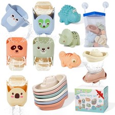 Baby Bath Toys for Kids Ages 1-3, 14 Pack Mold Free Toddler Bath Toys for 2-4...