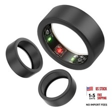 Silicone Cover Compatible with Oura Ring Protector, S for 678910 Black 3