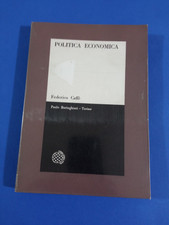 FEDERICO CAFFE' POLITICA ECONOMICA SISTEMATICA E TECNICA DI ANALISI 1967