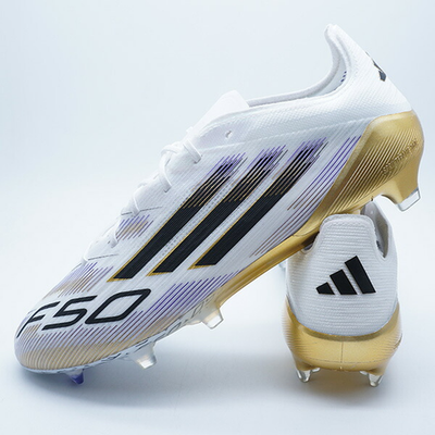 adidas F50 ELITE FG JH7617 Cloud White/Core Black/Gold Metallic