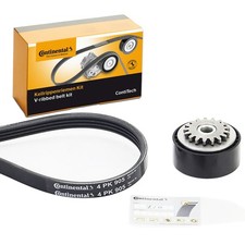 CONTINENTAL CTAM KEILRIPPENRIEMEN-SATZ passend für DACIA LOGAN SANDERO RENAULT