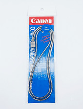 Canon Compact Camera Neck Strap Adjustable Silver Leather 34" 6254A003AA