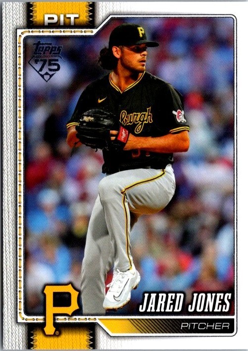 2026 Topps Series Two - Jared Jones #419 - Pittsburgh Pirates