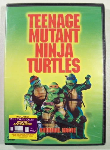 New Teenage Mutant Ninja Turtles The Original Movie DVD, 1990