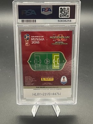 2018 Panini Adrenalyn XL World Cup France PSG 424 Kylian Mbappe
