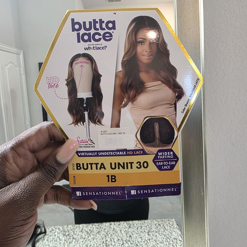SENSATIONNEL Butta Lace - Butta Unit 30 WIG - Color #1B
