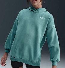 Nike Big Kids Sportswear Club Fleece Oversized Pullover Hoodie XS NEW