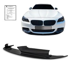 JOM Front Spoiler Lippe schwarz MATT ABE passend für Stoßstange BMW 5er F10 F11