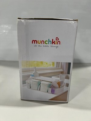Munchkin Diaper Change Organizer White New in Box