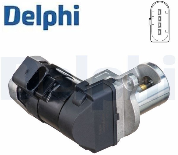 Delphi EG10485-12B1 Agr-Ventil AGR Ventil AbgasrüCkfüHrventil-image