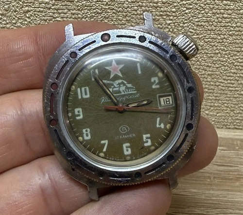 Watch USSR Vostok Komandirskie Mechanical Commander Military Soviet Rare Vintage