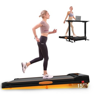 Walking Pad with Incline, Under Desk Portable Foldable Treadmill