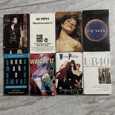 Vintage Lot 90s Cassette "Singles" Tapes 9 Tapes Total Rap Hip Hop