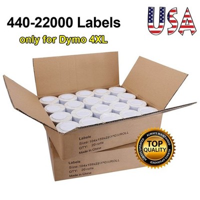 4XL LabelWriter 4''x6'' Shipping Labels | Waterproof | Office/Home Use | Free Ship