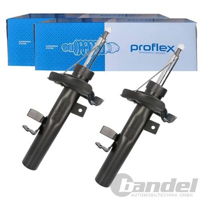 2X PROFLEX GAS-STOßDÄMPFER VORNE passend für FORD C-MAX FOCUS GRAND