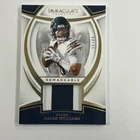 Caleb Williams 2025 Panini Immaculate Remarkable Patch Gold /49 Bears SH