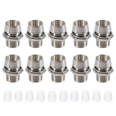 RTNLIT 30pcs 5mm LED Holder, Light Emitting Diode LED Bezel, LED Holder Mount...