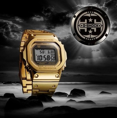 CASIO G-SHOCK 35th Anniversary GMW-B5000TFG-9 Men's Solar Radio