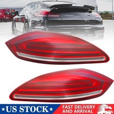 2x Upgrade Red Led Tail Light Lamp Assembly For 2010-2013 Porsche Panamera 970
