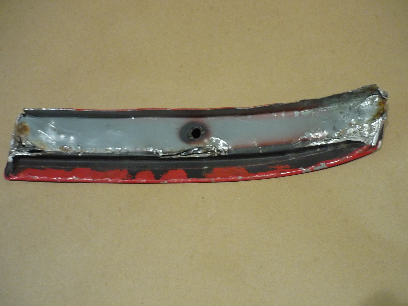 Ferrari Testarossa, 512 TR - RH Front Light Top Panel    - P/N 61476800