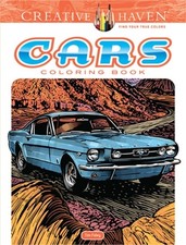 Image of Creative Haven Cars Coloring Book (Paperback or Softback)