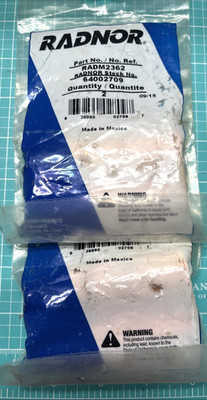 2-2 Pack Radnor Self Insulated Copper Nozzle 5/8'' Bore RADM2362 6400-2709 (4pcs)