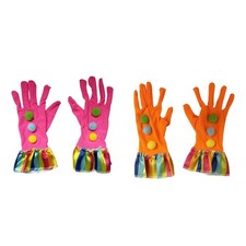Halloween Clown Gloves Creative Scary Cosplay for Club Christmas Party Role Play