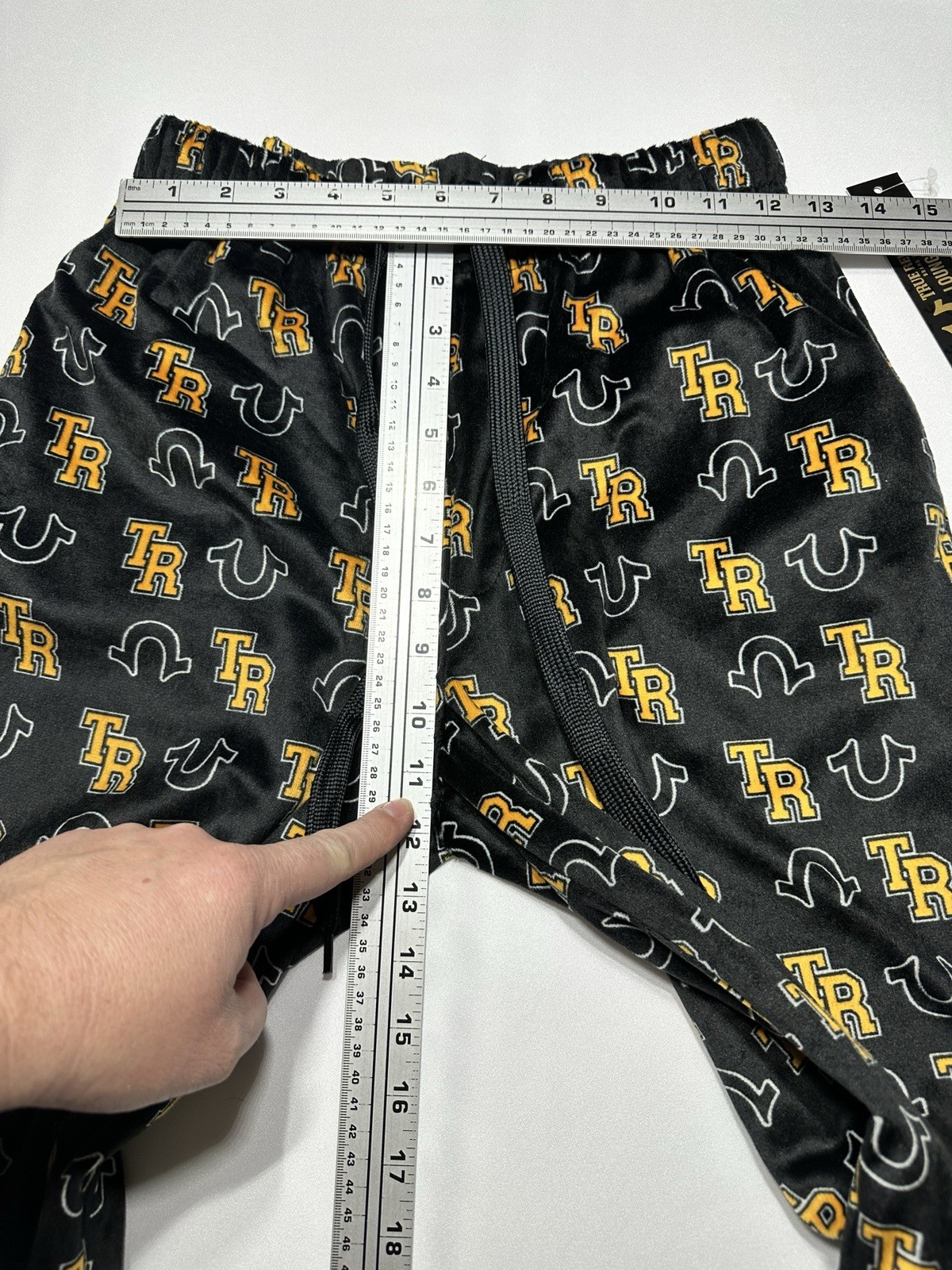 True Religion Black Loungewear Sleepwear Pants Logo Men's Small NWT New thumbnail 9