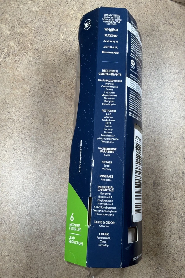NEW Every Drop Refrigerator Ice & Water Filter 4 Whirlpool JennAir (EDR4RXD1) - Image 4 of 4