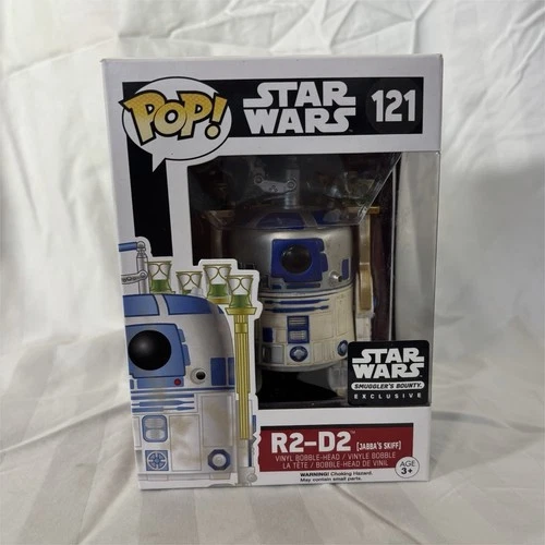Funko Pop! Vinyl Star Wars R2-D2 #121 Smuggler's Bounty Exclusive Figure