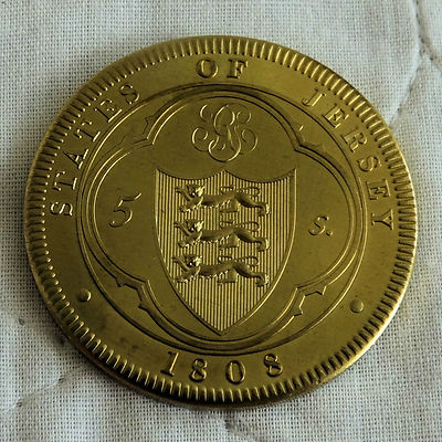 ireland george iii 1808 copper proof pattern crown -... JERSEY GEORGE III 1808 GOLDEN ALLOY PROOF PATTERN CROWN - coa | eBay UK
