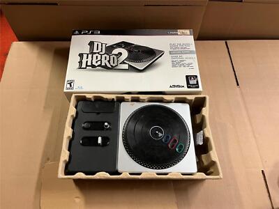 DJ Hero 2 PS3 Sony Party Bundle Turntable PlayStation 3 In