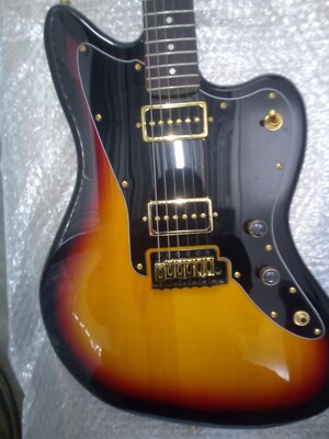Partscaster -Jazzmaster P90 Pickups,  Neck, Tuning Machines-    MINT