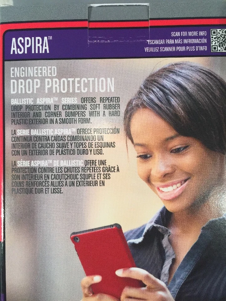 New BALLISTIC "ASPIRA" Series LG G FLEX Case Black Drop Protection - Image 4 of 4