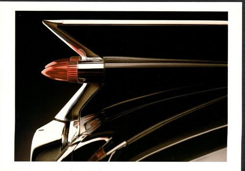 1959 Cadillac Werbe-Werbe-Postkarte von Jim Krantz - Bild 1 von 2